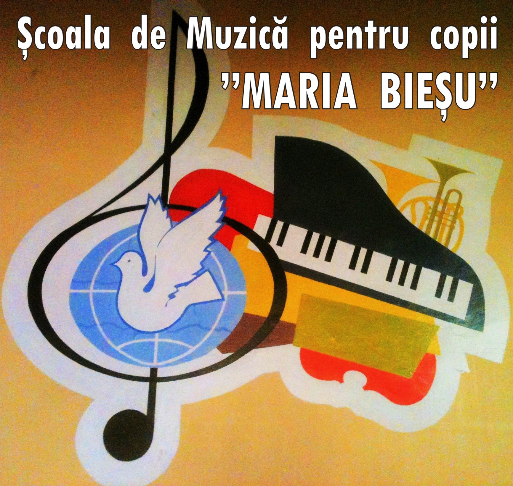 logo Școala de Muzică pentru copii ”Maria Bieșu”