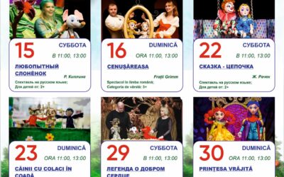 Spectacolele lunii ianuarie la TRP „Licurici”