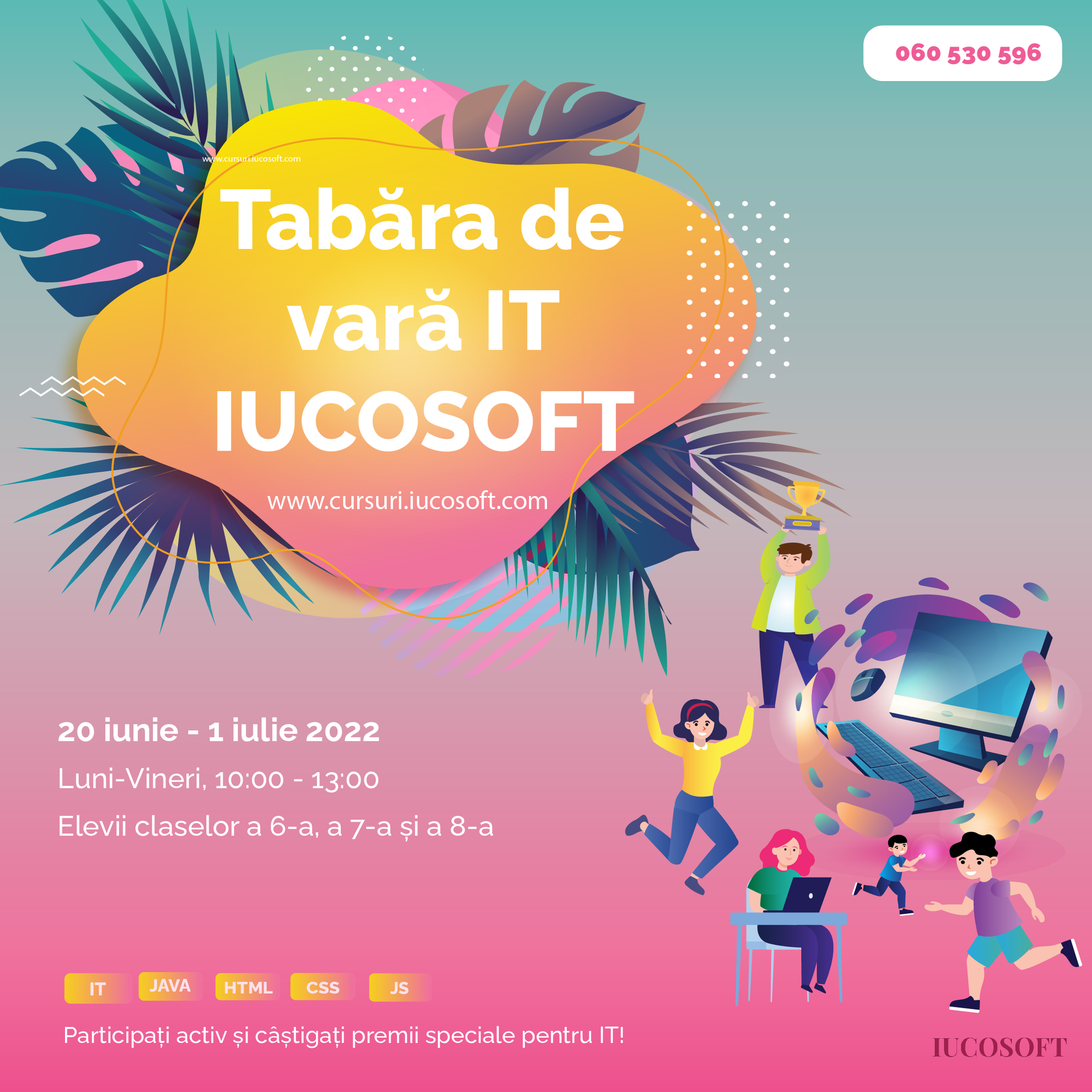 logo Tabăra de vară IT IUCOSOFT