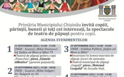 Spectacole de teatru pentru copii în aer liber