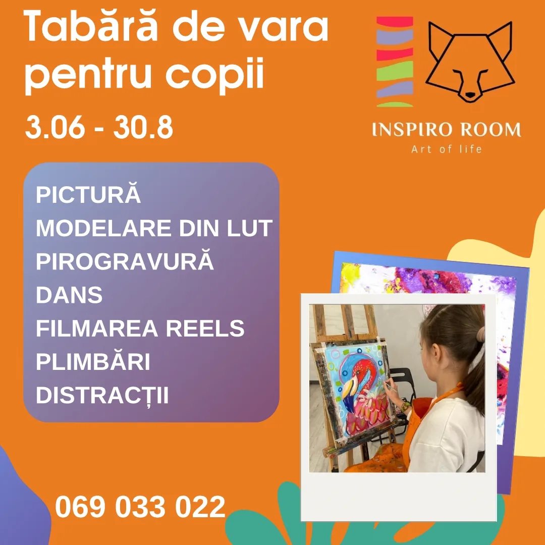 logo Inspiro Room – Tabără de vară