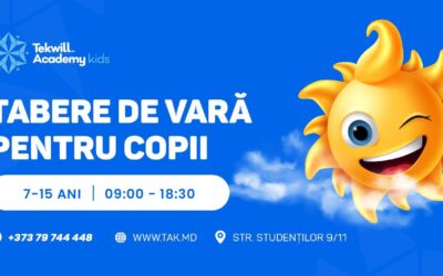 Tekwill Academy Kids – Tabără de vară