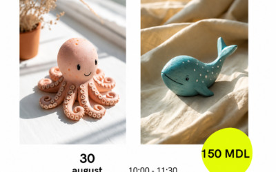 Atelier: Modelăm animăluțe preferate din lut (fără ardere) — 30 aug. 2026