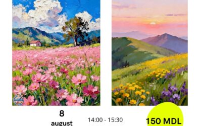 Atelier:  Pictăm câmp cu flori — 08 aug. 2026
