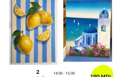 Atelier:  Pictăm pe carton pânză — 02 aug. 2026