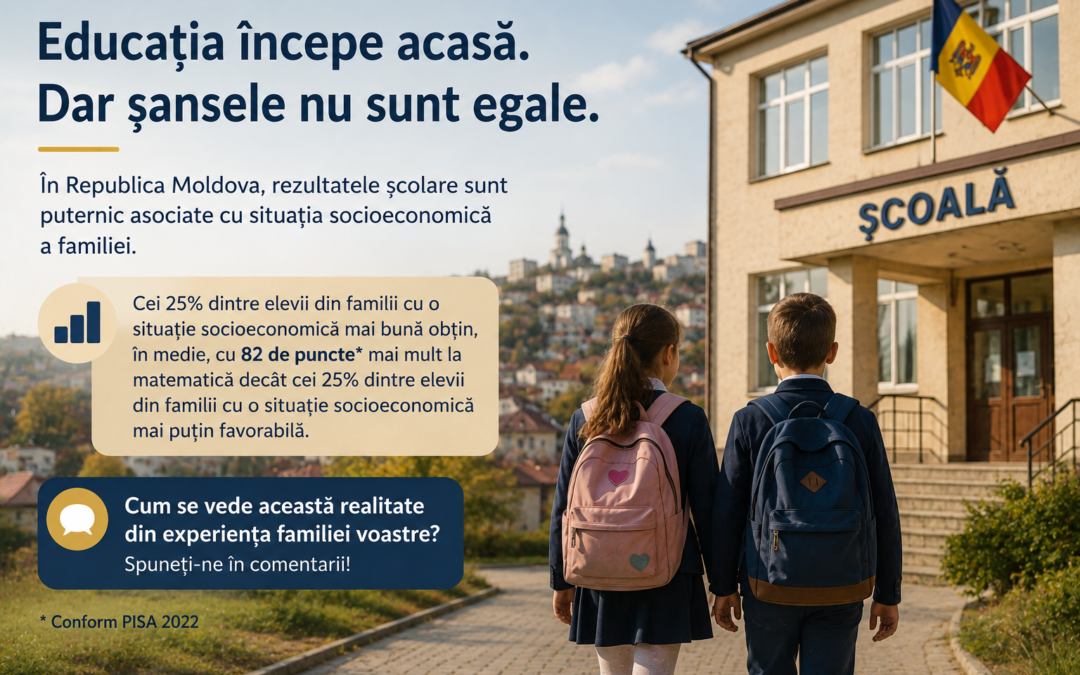 Cât de mult depinde succesul școlar al unui copil de posibilitățile financiare ale familiei?