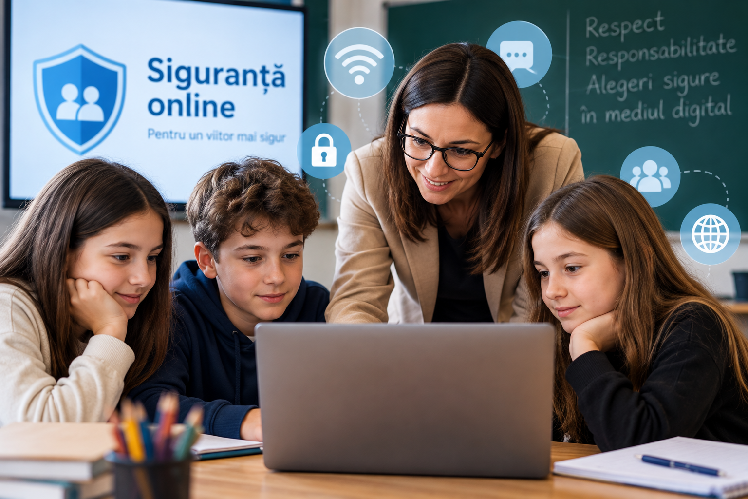 Siguranța copiilor online intră mai clar în școli: peste 500 de profesori au fost instruiți