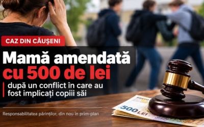 Mamă din Căușeni, amendată cu 500 de lei după un conflict în care au fost implicați copiii săi